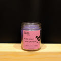 Black Violet and Saffron handcrafted candle by Out Of Pocket Goods