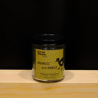 Oakmoss and Amber handcrafted candle – alternate view