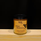 Orange Creamsicle handcrafted candle – alternate view