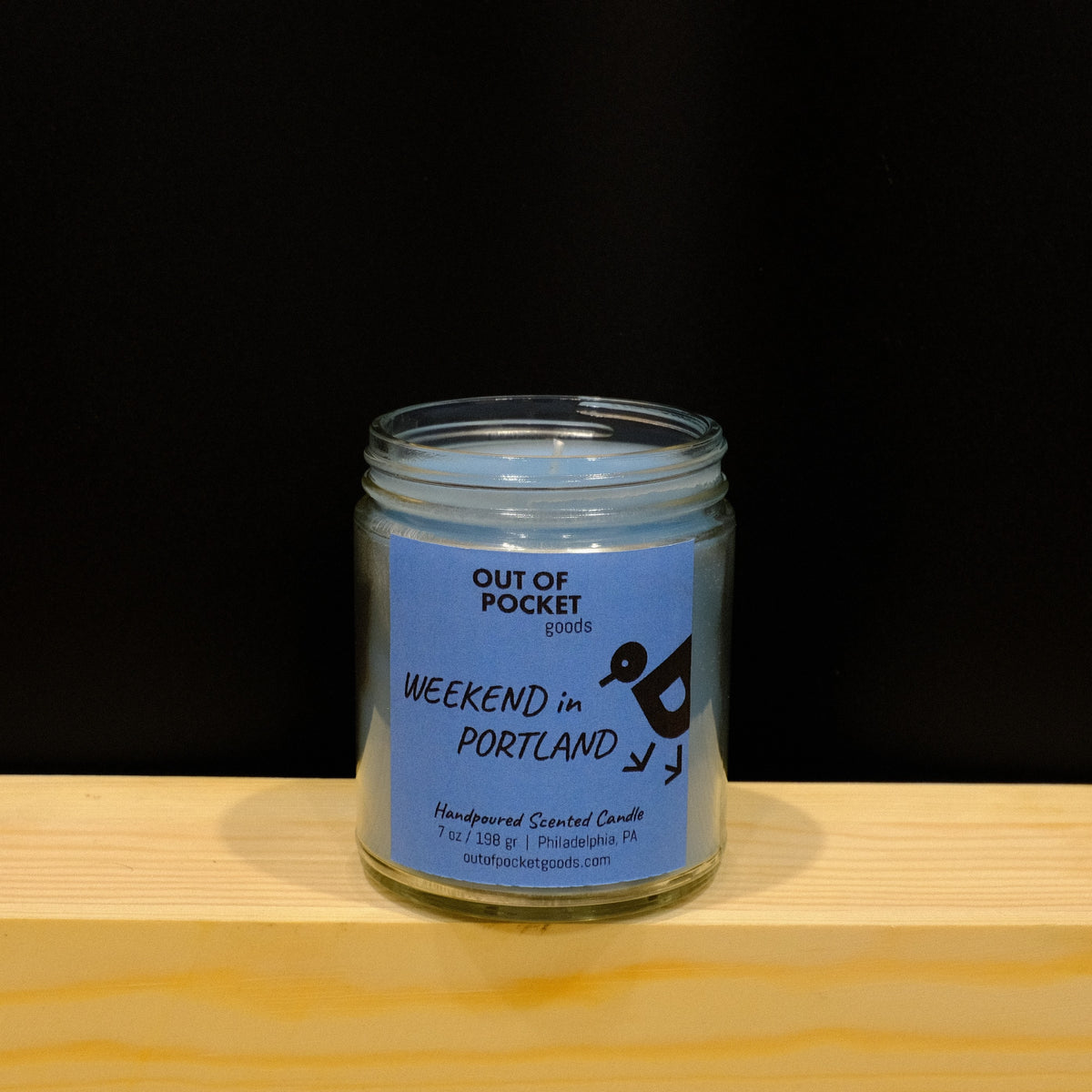 Weekend In Portland handcrafted candle by Out Of Pocket Goods
