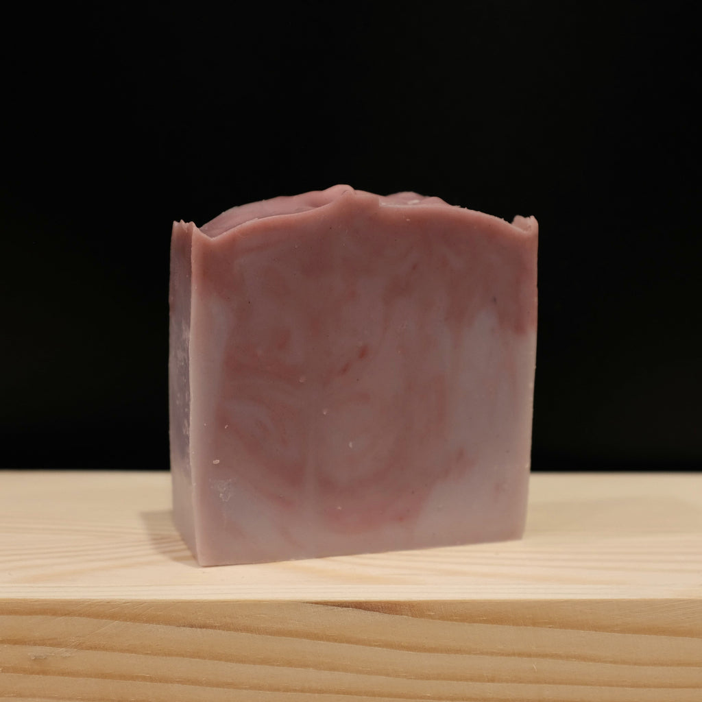 Black Violet and Saffron - Handcrafted Soap Bar