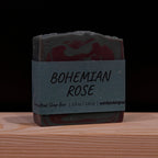 Bohemian Rose - Handcrafted Soap Bar – label