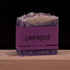 Lavender - Handcrafted Soap Bar – label