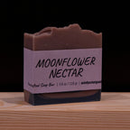 Moonflower Nectar - Handcrafted Soap Bar – label