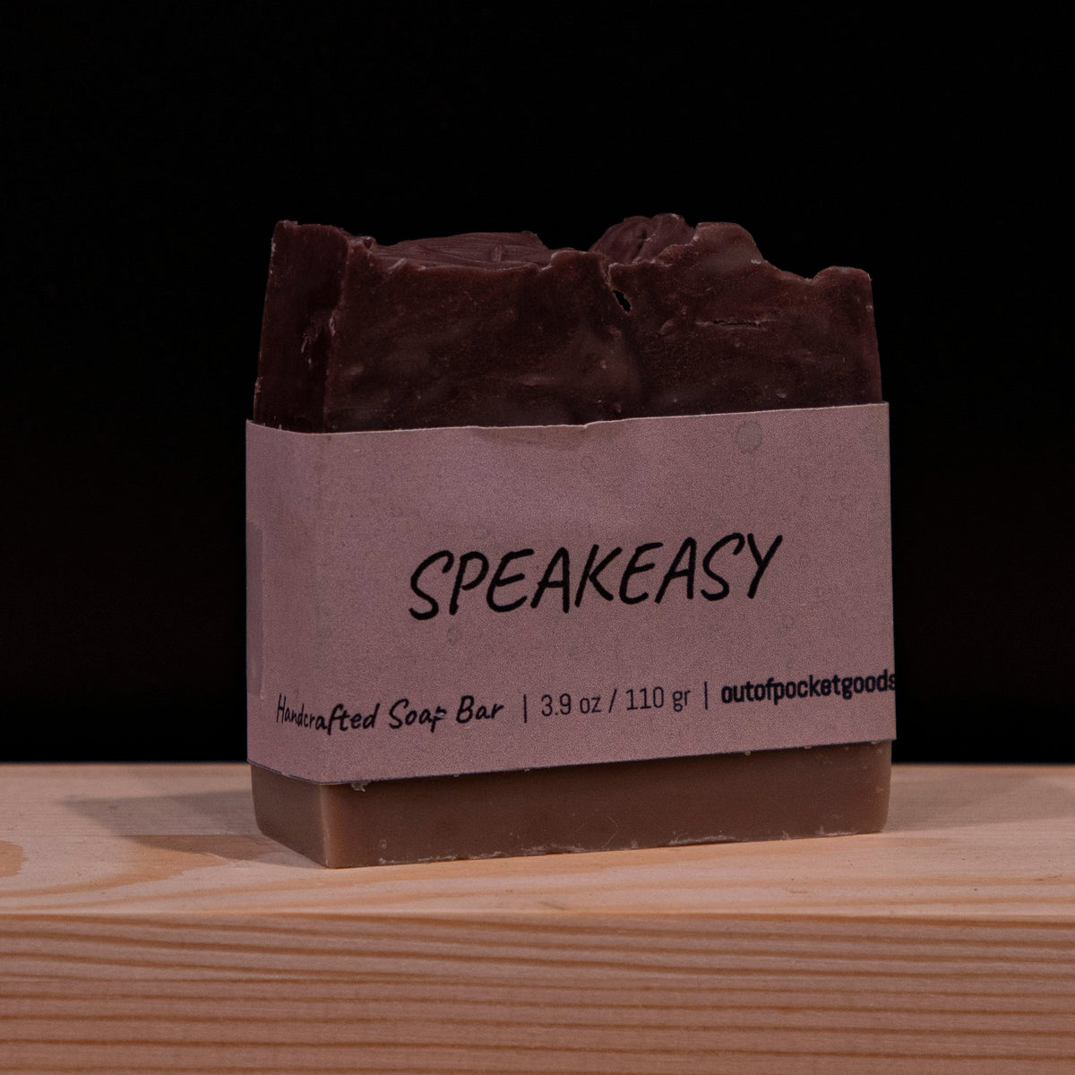 Speakeasy - Handcrafted Soap Bar – label