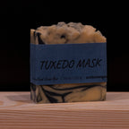 Tuxedo Mask - Handcrafted Soap Bar – label